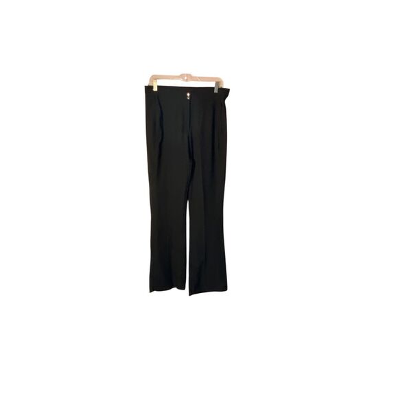 Nike woman’s Black dry, fit training, pants, golf double snap closure size mediu - Picture 1 of 6